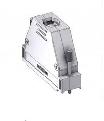 Obudowa złącza D-SUB Deltron Connectors DHM 50 UN4, tworzywo sztuczne, metalizowane, 180 °, 1 szt.