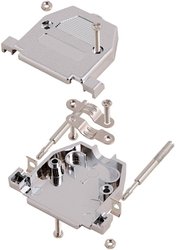 Obudowa złącza D-SUB encitech CCOV09SCLMP 2360-0105-11, tworzywo sztuczne, 180 °, 1 szt.