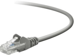 Kabel LAN Belkin A3L791R15M-S, 1 szt., RJ45, CAT 5e, U/UTP, 15.00 m, szary