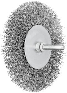 PFERD POS szczotka okrągła niesplatana RBU 100 x 10 mm trzpień 6 mm drut stalowy Ø 0,30  43701018 10 szt.