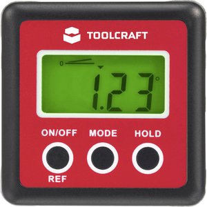 Kątomierz cyfrowy TOOLCRAFT  TO-4988565 1 szt.
