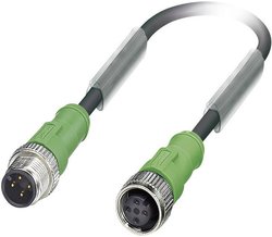 Kabel czujników/elementów wykonawczych Phoenix Contact SAC-4P-M12MS/ 1,5-PUR/M12FS 1668373 Ilość styków: 4 1 szt.
