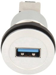 Gniazda do zabudowy USB Schlegel RRJ_USB3_AB, 1 szt.