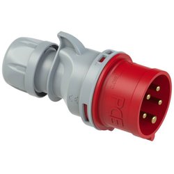 Wtyczka PCE 025-6tt, 400 V, 32 A, IP44