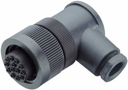 Złącze męskie okrągłe binder 99-0718-70-13, styki:12 + PE, 250 V, 6 A, 1 szt.