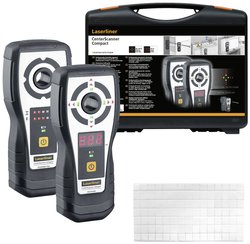 Profesjonalne urządzenie do prowadzenia wiertła do niezawodnego wyznaczania punktów wejścia i wyjścia w otworach ściennych i sufitowych Laserliner 075.400A