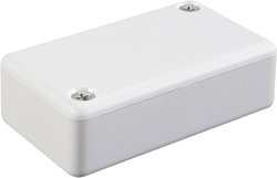 Obudowa do płytek Euro Hammond Electronics, ABS, czarny, (D x S x W) 50 x 35 x 15 mm, 1 szt.
