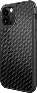 Black Rock ''Robust Real Carbon'' Futerał backcase Apple iPhone 12, iPhone 12 Pro czarny