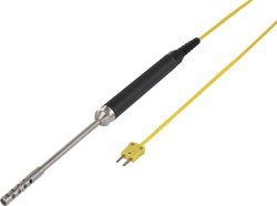 Czujnik temperatury powietrza typu K VOLTCRAFT TP-204, VC-8307395, -100 do 600 °C