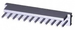 Listwa kołkowa, męska, standardowa TE Connectivity MTA-100 1-640454-2, wire-to-wire, piny: 12, 5 A, 1 szt.