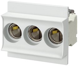 Siemens 5SG5553 Podstawa bezpiecznikowa Neozed   Rozmiar bezpiecznika = D01 3-biegun. 16 A  400 V