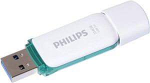 Pamięć flash USB Philips Snow 256GB USB 3.0 Zielony Pendrive USB Philips FM25FD75B/00, 1 szt.