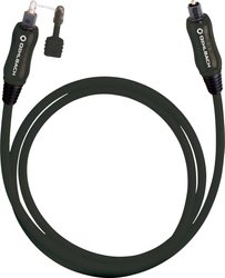 kabel audio cyfrowe Toslink/optyczne Oehlbach 66108 OPTO Star Black, [1x złącze męskie optyczne/TOSLINK (ODT) - 1x złącze męskie optyczne/TOSLINK (ODT)], 6.00 m, czarny