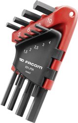 Zestaw kluczy trzpieniowych Facom 82H.JP9A 82H.JP9A wewnętrzny sześciokąt 9 szt.