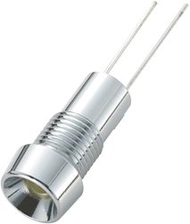 Lampka sygnalizacyjna LED TRU COMPONENTS TC-R9-126L Amber 24V 1588014, 8 mcd, 24 V/DC, 8 mm