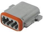 Złącze okrągłe TE Connectivity DT06-08SA-P012, 1 szt.