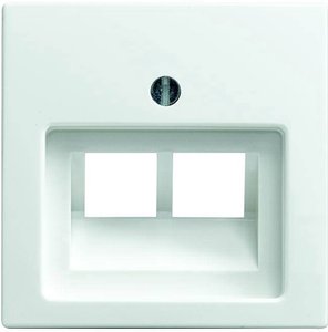 Gniazdo UAE/IAE/ISDN Zaślepka Busch-Jaeger Busch-balance SI 1803-02-914, śnieżnobiały
