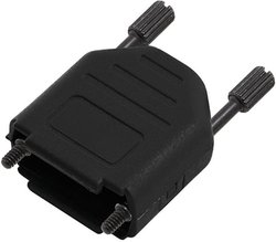 Obudowa złącza D-SUB encitech DPPK25-FMBK-K 6260-0111-03, poliamid, 180 °, 1 szt.