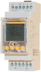 ENTES MCB-100 Cyfrowy wielofunkcyjny przekaźnik czasowy 4 funkcje Przekaźnik czasowy ENTES MCB-100, 0.1 s - 9999 min, 6 A, 1 szt.