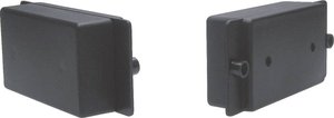 Obudowa uniwersalna Strapubox, ABS, czarny, (D x S x W) 80 x 46 x 26 mm, 1 szt.
