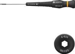 Klucz imbusowy 2,0 mm, z uchwytem rozpraszającym Wkrętak imbusowy Bernstein Tools  6-635 2 mm