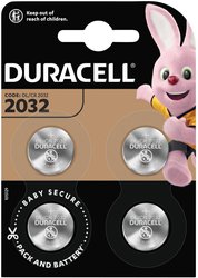 Ogniwo guzikowe Duracell Elektro 2032 litowe 220 mAh 3 V 4 szt.