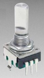 Enkoder inkrementalny, 5 V, impulsy 24, PEC11R-4220F-N0024 Enkoder obrotowy  Bourns PEC11R-4220F-N0024