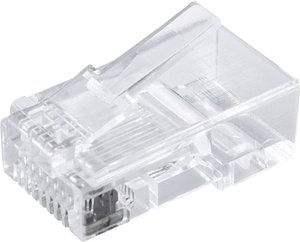 Zestaw wtyków modułowych, ilość biegunów 8P8C - nieekranowany, 15 szt. Złącze męskie RJ Quadrios 1906C164, RJ45, CAT 5, piny:8P8C, 15 szt.