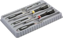 Zestaw wkrętaków, Ergo, 6 szt., płaskie+Ph Zestaw wkrętaków Bahco Ergo BE-9881