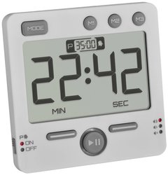 Timer TFA Dostmann 99HOURS cyfrowy biały