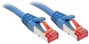 Kabel sieciowy Lindy RJ-45/RJ-45 Cat6 0,3m Niebieski 0,3m S/FTP (S-STP) Kabel LAN LINDY 47715, 1 szt., RJ45, CAT 6, S/FTP, 0.30 m, niebieski