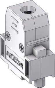 Obudowa złącza D-SUB Deltron Connectors CTLM09RM3, tworzywo sztuczne, metalizowane, 180 °, 1 szt.