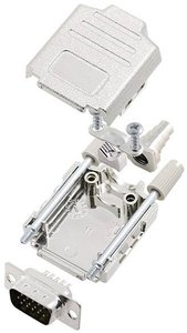 Zestaw listew męskich D-Sub Amphenol L17DPPK15-M+L717HDA26P, rzędy: 3, styki: 26, 180 °, 1 szt.