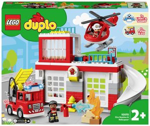 LEGO® DUPLO® 10970 Remiza strażacka z helikopterem