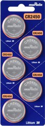 Ogniwo guzikowe Murata CR2450-BEABAE litowe 610 mAh 3 V 5 szt.