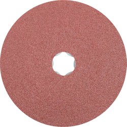 Krążek z włókna korundowego COMBICLICK Ø 125 mm A 60 do uniwersalnych zastosowań Tarcza ścierna PFERD CC-FS 125 A 60 64190106 25 szt.