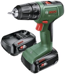 Wiertarka akumulatorowa, Wiertarko-wkrętarka akumulatorowa Bosch Home and Garden EasyDrill 18V-40 06039D8005 18 V 2 Ah