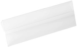 Etykietka DURABLE HARD COVER z zakładką 1/2 A5 pozioma, przezroczysta, 116119 Torba do znakowania   (S x W) 210 mm x 74 mm    10 szt.