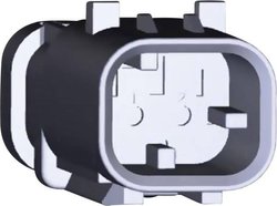 Obudowa złącza pin męskiego na kabel TE Connectivity AMPSEAL16 776428-1, automotive, piny: 2, 13 A, 1 szt.