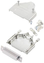 Zestaw listew żeńskich D-Sub encitech MHDM-25-DMS-W-K 6355-8006-13, rzędy: 2, styki: 25, 180 °, 1 szt.