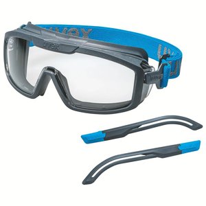 Uvex i-guard + gogle przezroczyste sv exc. 9143300 Pełne okulary ochronne uvex i-guard+ 9143300