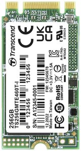 Dysk wewnętrzny SSD M.2 PCIe NVMe 2242 256 GB Transcend MTE460T-I PCIe NVMe 3.0 x2 Przemysłowy