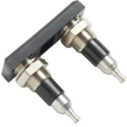 Panelowe podwójne gniazdo bananowe 4 mm Pomona Electronics 73101-0  czarny N/A