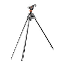 Do nawadniania dużych obszarów nasadzeń o powierzchni od 75 do 490 m² z precyzyjnie regulowanym sektorem nawadniania Zraszacz impulsowy wysoki GARDENA  08138-20  75 - 490 m²