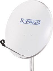 Jednostka zewnętrzna Schwaiger SPI5500SET4 SAT (55 cm + Quad LNB) dla maksymalnie 4 uczestników Schwaiger SPI5500SET4 Antena satelitarna bez odbiornika Ilość uczestników: 4