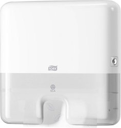 Dozownik ręczników Tork Xpress® Mini H2, seria Elevation Design, wyjątkowo smukły design, ekonomiczne wyjmowanie pojedynczych ręczników Dozownik ręczników papierowych TORK 552100 1 szt.