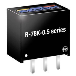 Przetwornica DC/DC RECOM R-78K15-0.5 R-78K15-0.5, 7.5 W, 15 V, 500 mA, 1 szt.