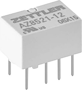 Przekaźnik SMD Zettler Electronics AZ8521S-24, monostabilny, 1 cewka, 220 V/DC, 2, 1 szt.