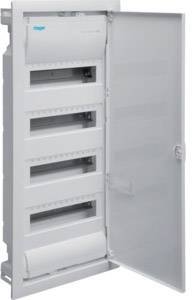 Skrzynka rozdzielcza Hager, 4 x 12 miejsc montażowych, 34811 x 99 mm