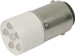 Lampka sygnalizacyjna LED CML 1864035W3D 1864035W3D, 1200 mcd, 24 V/DC, 24 V/AC